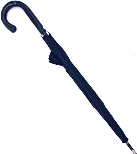 Security SELFDEFENSE Umbrella City-Safe | Defense Umbrella | Walking Stick Umbrella | XXL Umbrella German Wood Handle | Larger Than Standard | Executive Umbrella | Assembled in The USA